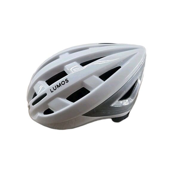 Lumos Kickstart Helmet Large Pearl White Smart LED MIPS Bike Bluetooth M-L 54-61 - Picture 1 of 11